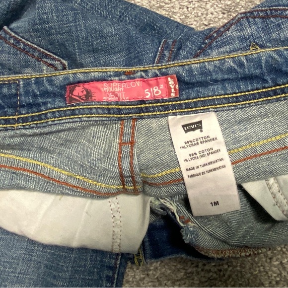 Levi’s 518 Vintage Superlow Straight Jeans, 1M - Picture 3 of 7